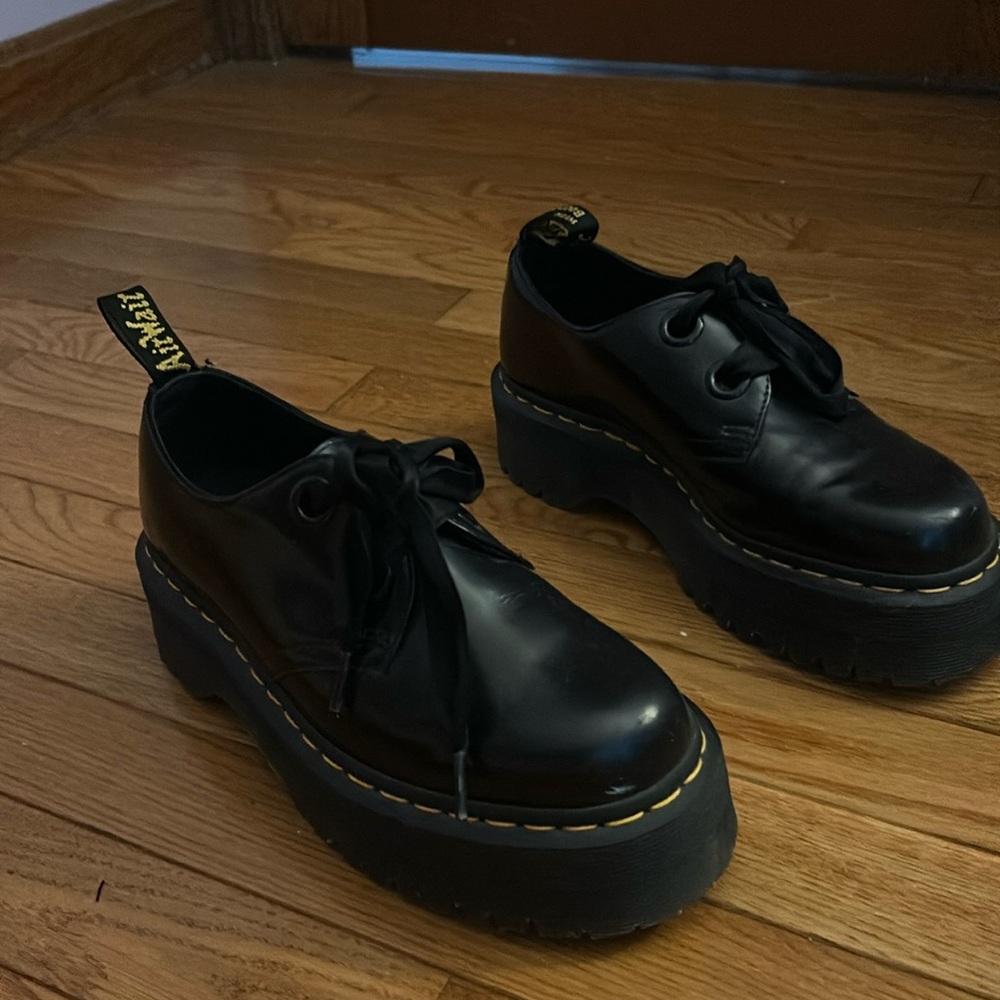 WARN ONCE- super unique platform oxford dr martens!